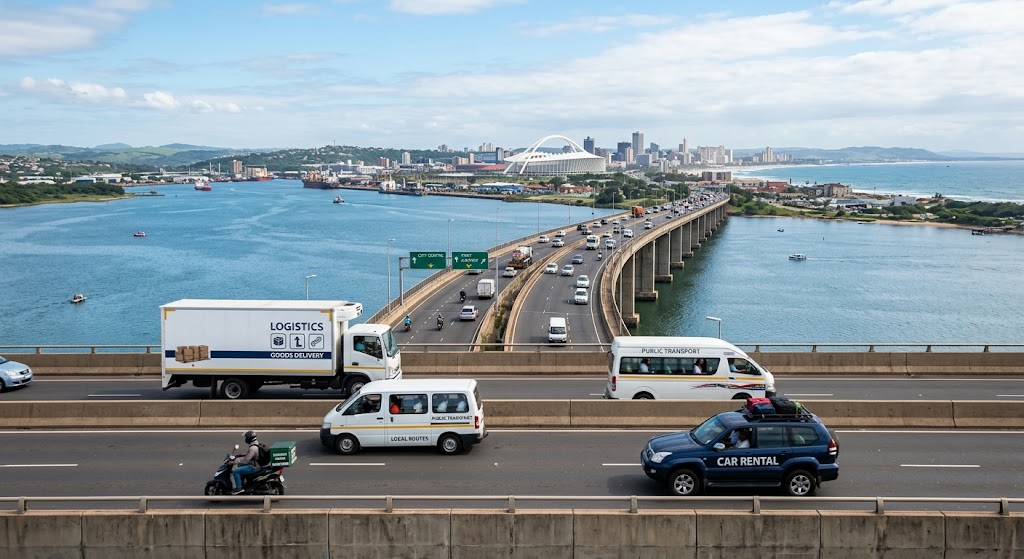 Mayride Fleet Vehicles on Bridge